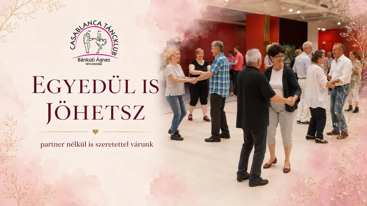 Társastánc oktatás kezdőknek Budapesten